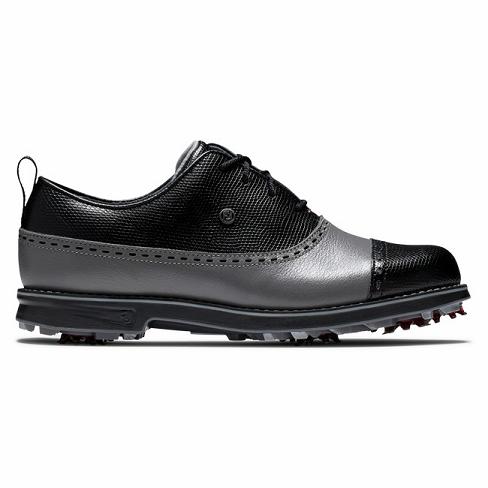 Scarpe Golf Footjoy Donna Premiere Series Spikes Nere Italia ZBF659437